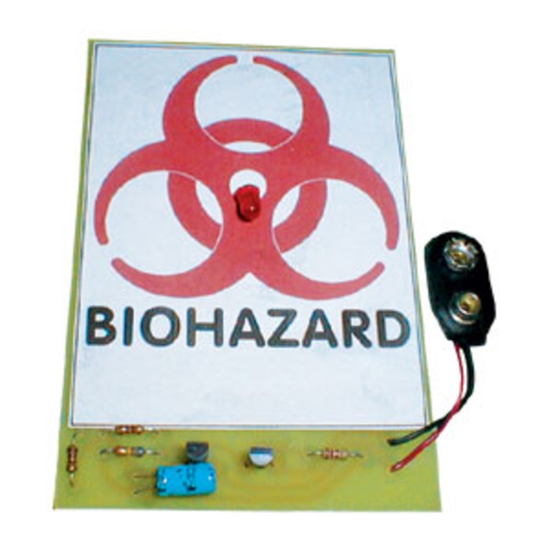 C6770 – BIO-HAZARD SIGN – FLASHING LIGHT