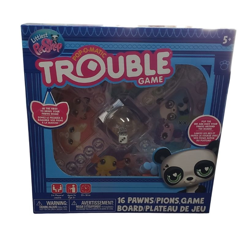 PS2515-TB – TROUBLE BOARD GAME LITTLEST PET SHOP