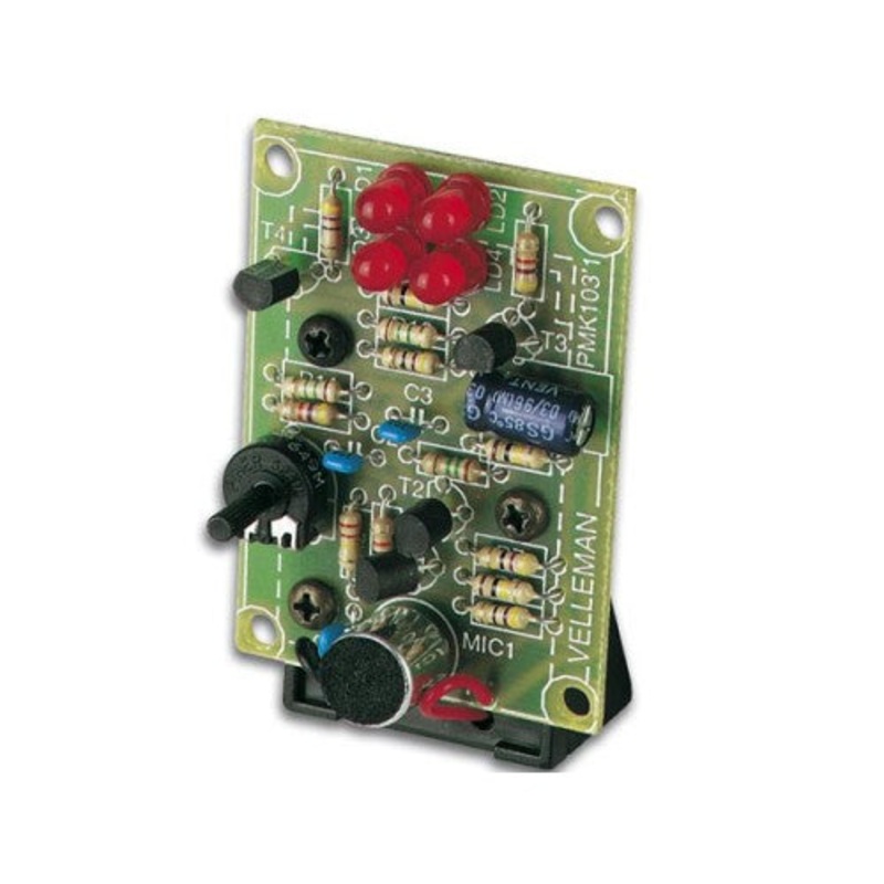 WSL104 – SOUND TO LIGHT UNIT USING LED SOUND INDICATOR