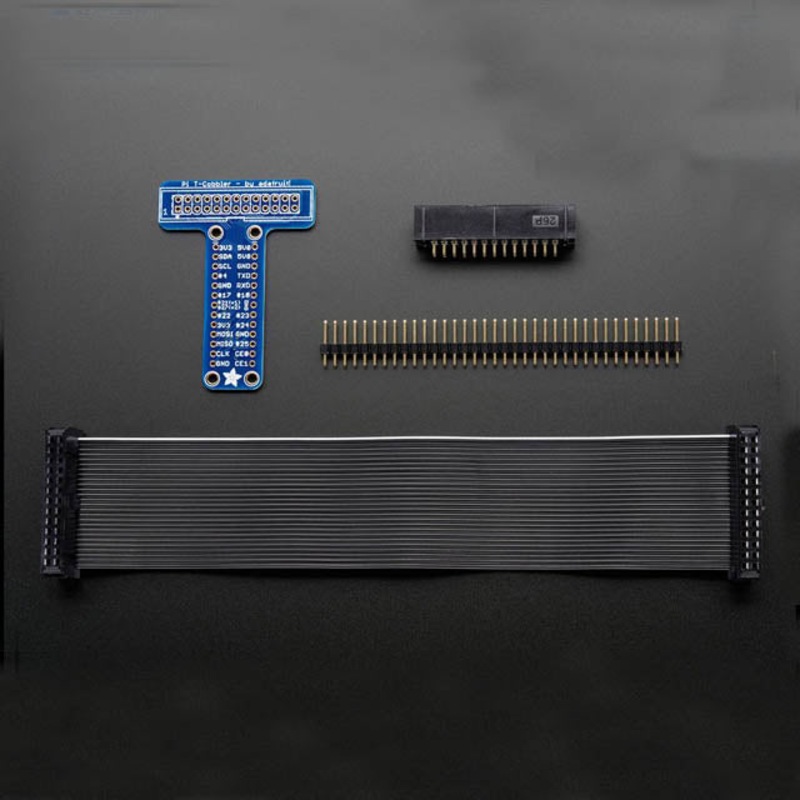 1105 – ADAFRUIT PI T-COBBLER BREAKOUT KIT UNASSEMBLED FOR RASPBERRY PI