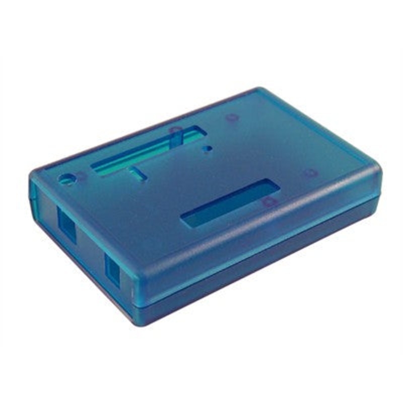 1593HAMUNOTBU – ENCLOSURE PLASTIC BLUE FOR ARDUINO UNO