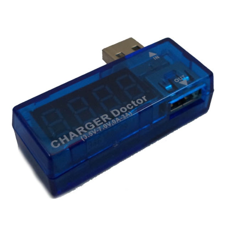 1852 – ADAFRUIT USB CHARGER DOCTOR IN-LINE VOLTAGE AND CURRENT METER