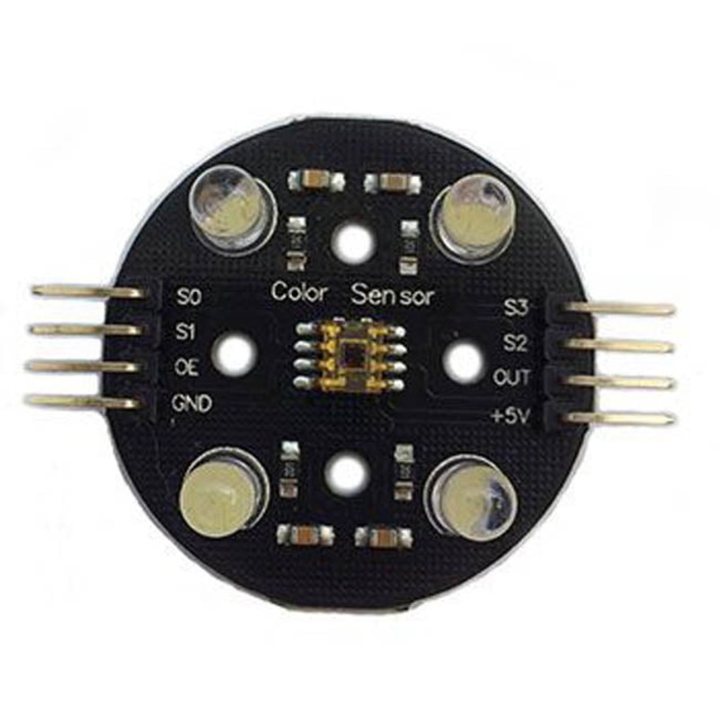 COLOR-01 – COLOR SENSOR MODULE INCLUDING TSC3200 RGB CHIP AND 4 WHITE LED