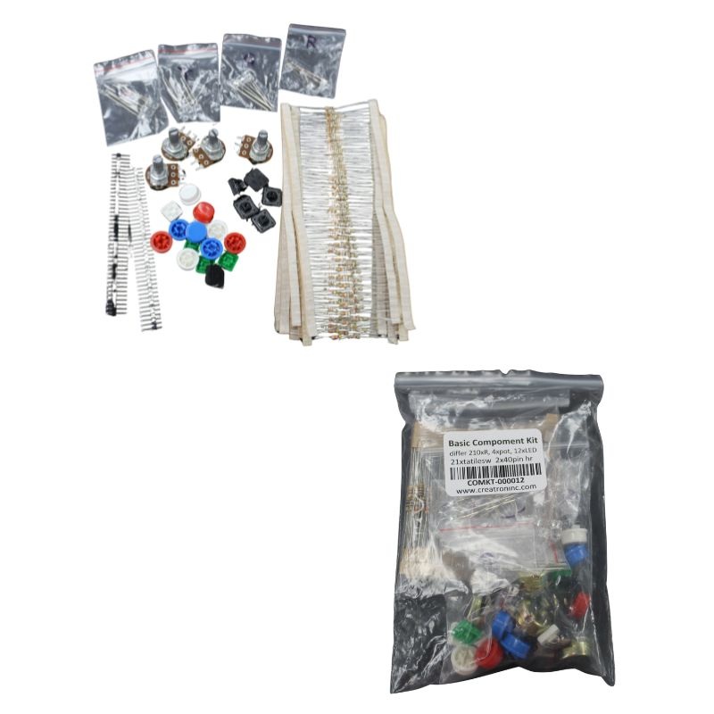 COMKT-000012 – COMPONENT KIT BASIC PARTS NO COMPONENT OR BOOK