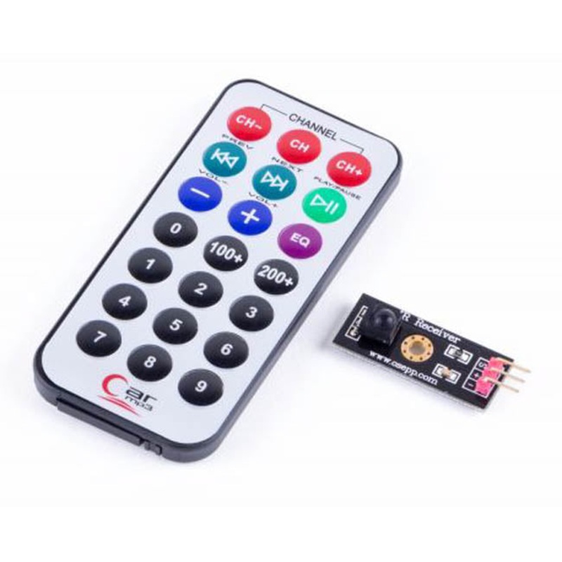 IRREC-02 – IR RECEIVER MODULE REMOTE KEYPAD COMPATIBLE WITH ARDUINO