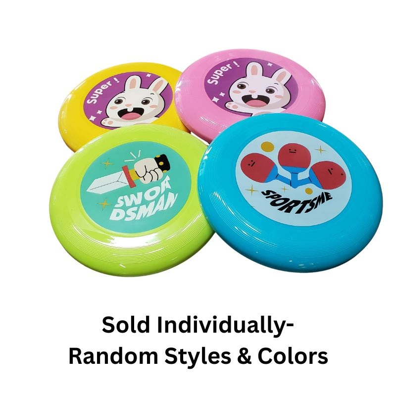 K2SF 348 – FLYING DISC 10IN ASSORTED STYLES AND COLORS