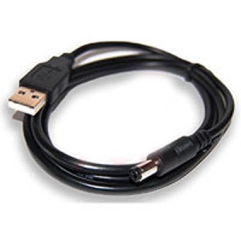 LS-00011 – USB CABLE A MALE TO DC PL 2.1MM C+ 3FT