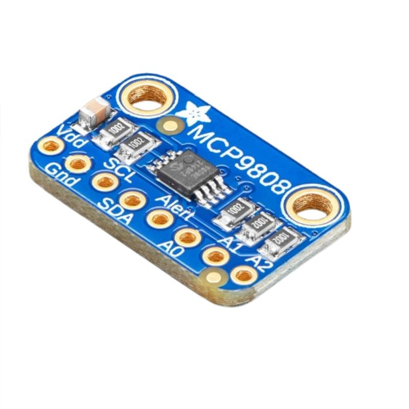 MCP9808 – TEMPERATURE SENSOR BREAKOUT BOARD HIGH ACCURACY I2C