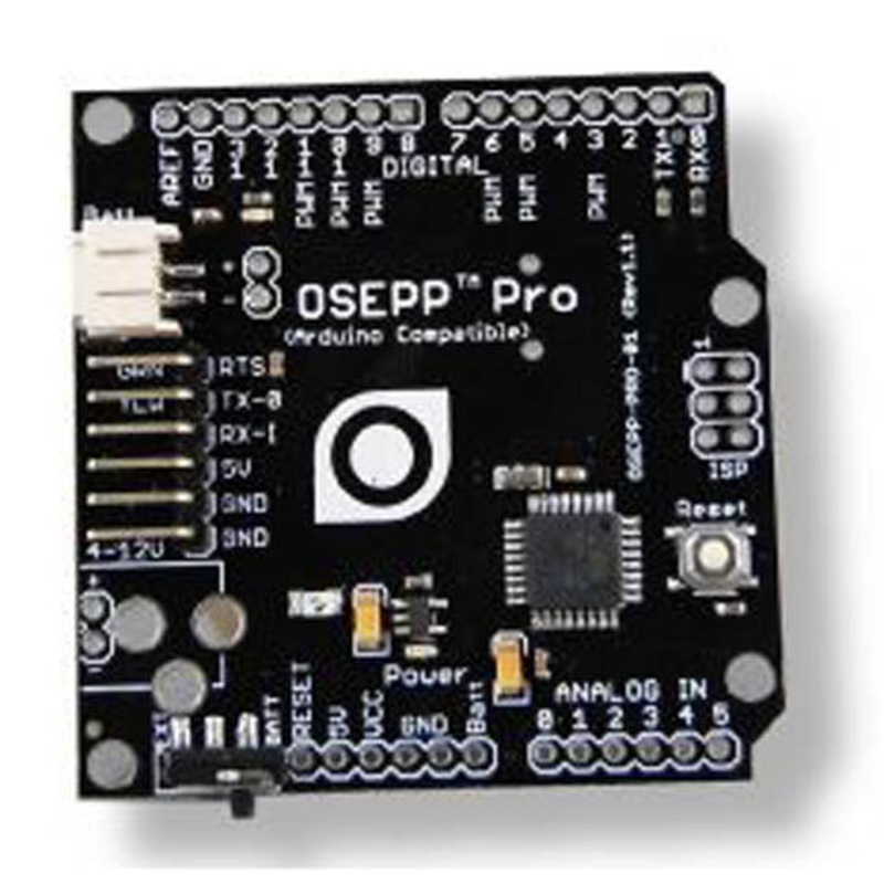 PRO-01 – OSEPP PRO BOARD ATMEGA328P BASED 16MHZ 32KB FLASH 2KB SRAM 5V I/P