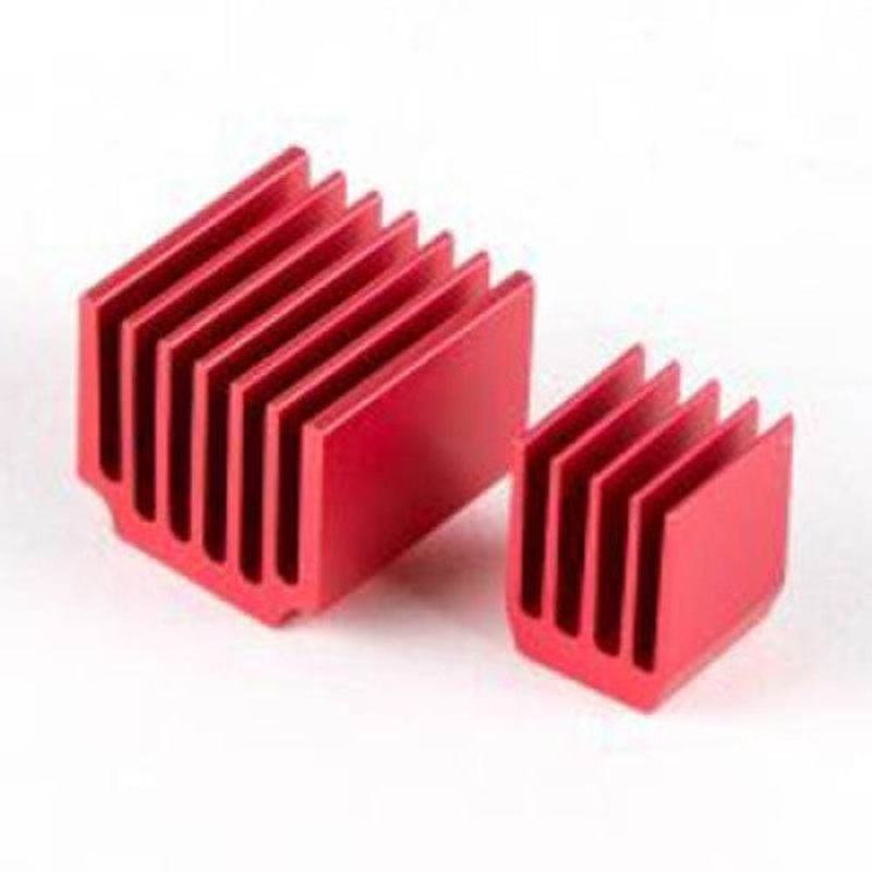 RPIHS-02 – RASPBERRY PI 3/4 HEATSINK 2PCS/K 9X9X12MM AND 15X14.5X13MM