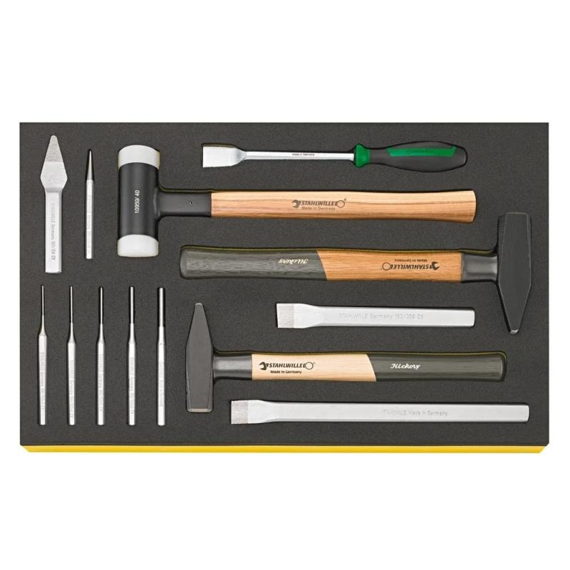 Stahlwille 96830223 Tool Set In Tool-Control Tray-System 13 Pieces