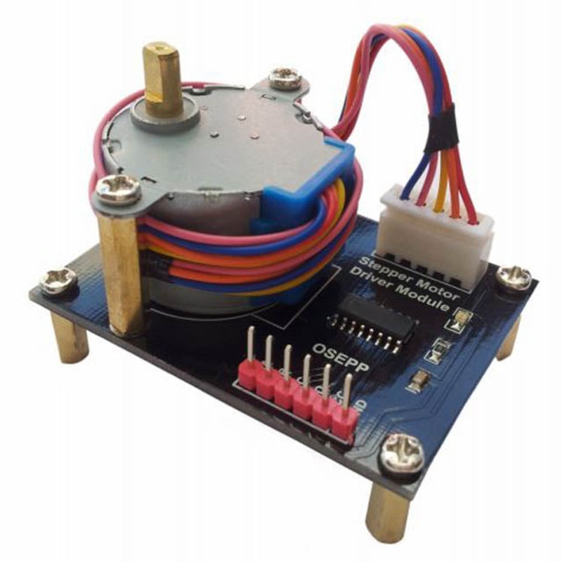STEPD-01 – STEPPER MOTOR 4 PHASE AND DRIVER MODULE