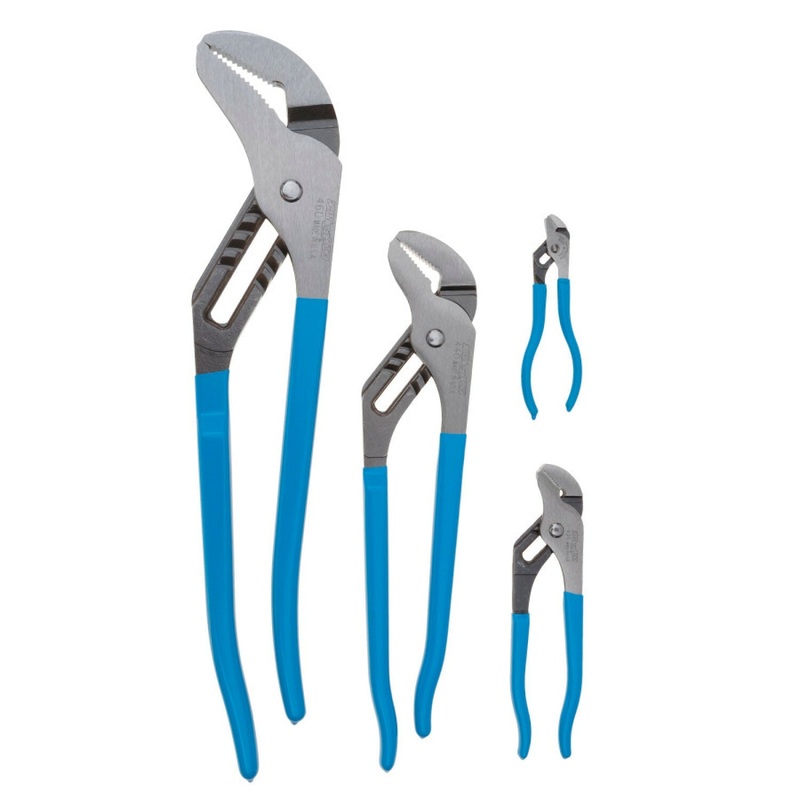 Channellock PC-1 4pc Pro’s Choice Tongue & Groove Pliers Set