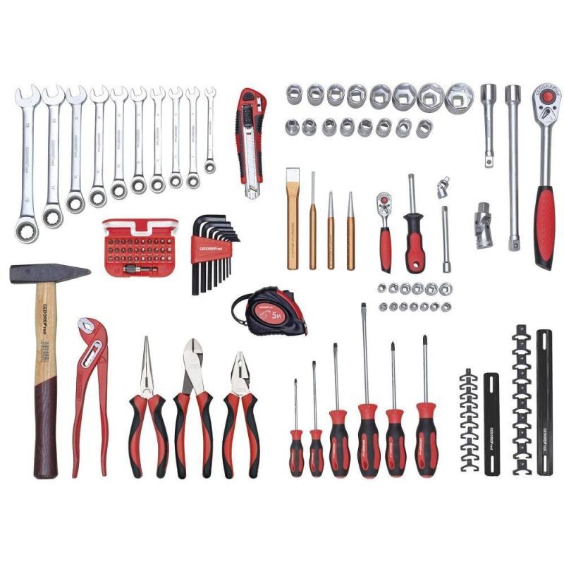 Gedore R21000108 Tool set ALL-IN loose 108pcs